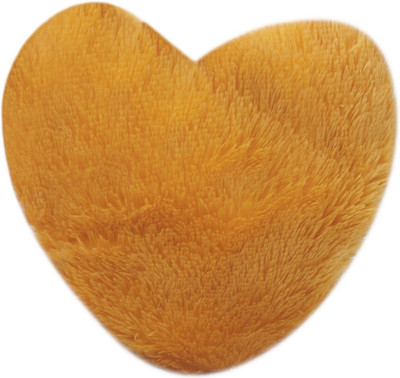 

Casotec Heart Pillow Cushion Stuffed Soft Plush Toy Soft - 28 cm(Orange)