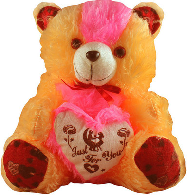 

Casotec Cute Teddy Bear Stuffed Soft Plush Soft Toy - 35 cm(Yellow)