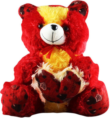 

Casotec Cute Teddy Bear Stuffed Soft Plush Soft Toy - 35 cm(Red)