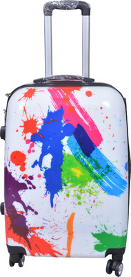 

PRAGEE POLYCARBONITE SUITCASE EXCLUSIVE 28 INCHES PRINTED HARD SHELL Check-in Luggage - 28 inch(Multicolor)