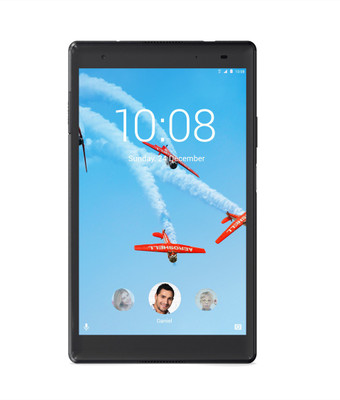 View Lenovo Tab 4 8 Plus 16 GB 8 inch with Wi-Fi+4G Tablet(Aurora Black) Tablet Note Price Online(Lenovo)