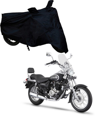Purpleheart Two Wheeler Cover for Bajaj(Avenger 220 Cruise, Black)