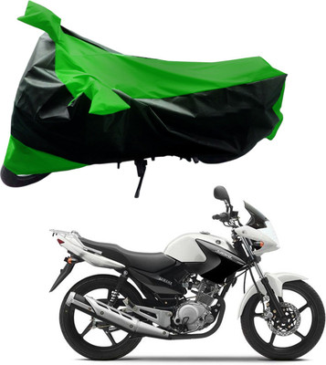 Purpleheart Two Wheeler Cover for Yamaha(YBR 125, Black, Green)