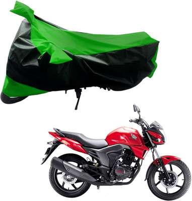 Purpleheart Two Wheeler Cover for Honda(Trigger, Black, Green)