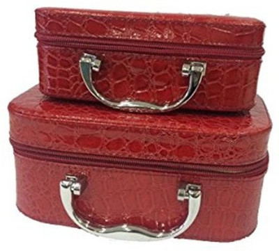 

jack williams set of 2 Store makeup essentials. Vanity Box(Red)
