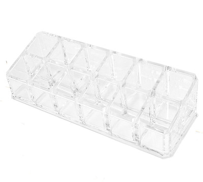 

BLUSHBEES Acrylic Cosmetic Makeup Organizer, 1 Piece, Transparent Cosmetic Vanity Box(Tansparent)