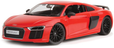 

Maisto R8 V10 Plus Diecast Car, Scale 1:24, Color-Red(Red)