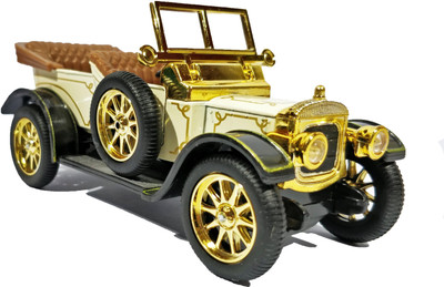 

Jack Royal Metal die cast Antique Locomobil2 Car(Cream)