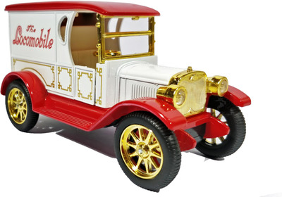 

Jack Royal Locomobil2 Royal Antique model metal car(White)