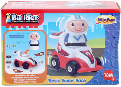 

Winfun iBuilder Figur with car (super race)(Multicolor)