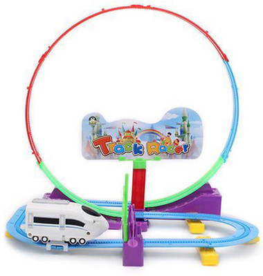 

Manpasand Toys train and track set 23(Red)