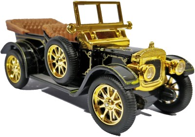 

Jack Royal Royal Antique Locomobil2 Die cast Car(Black)