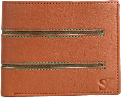 

Styler King Men Tan Artificial Leather Wallet(4 Card Slots)