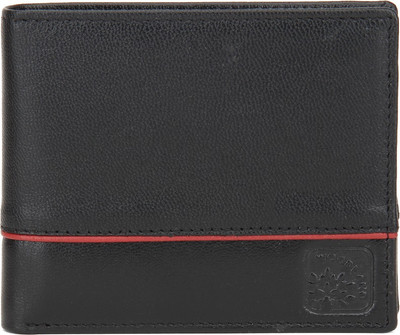 

Woodland Men Casual Black Genuine Leather Wallet(4 Card Slots)