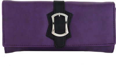 

Fantosy Women Purple Artificial Leather Wrist Wallet