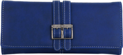 

Fantosy Women Casual Blue Artificial Leather Card Holder(5 Card Slots)