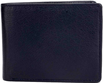 

Rebel Color Men Blue Genuine Leather Wallet(9 Card Slots)