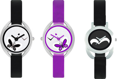 

SRK ENTERPRISE Girls Watch Combo With Fancy Look And Designer Dial Latest Collection 063 Watch - For Women