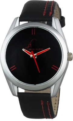 Jack Klein Elegant Black Dial Strap Quartz Watch  - For Men   Watches  (Jack Klein)