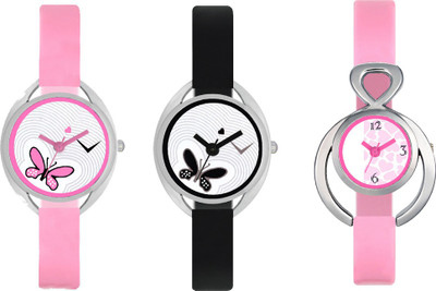 

SRK ENTERPRISE Girls Watch Combo With Fancy Look And Designer Dial Latest Collection 084 Watch - For Women