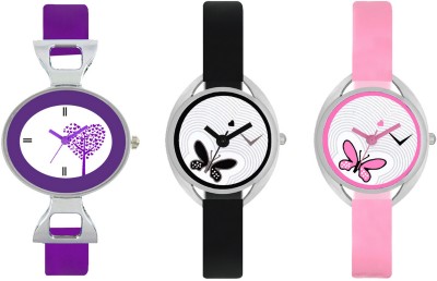 CM Girls Watch Combo With Fancy Look And Designer Dial Latest Collection VAL097 Watch  - For Girls   Watches  (CM)
