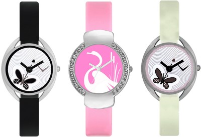 CM Girls Watch Combo With Fancy Look And Designer Dial Latest Collection VAL022 Watch  - For Girls   Watches  (CM)