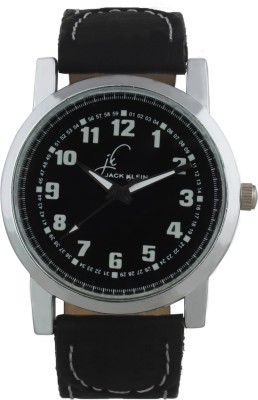 Jack Klein Black Round Dial Strap Elegant Watch  - For Men   Watches  (Jack Klein)