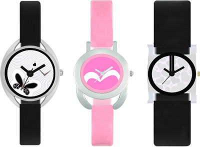 View SRK ENTERPRISE Girls Watch Combo With Fancy Look And Designer Dial Latest Collection 039 Watch  - For Women Wrist Watches Price Online(SRK ENTERPRISE)