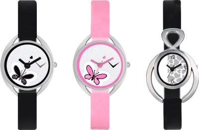 SRK ENTERPRISE Girls Watch Combo With Fancy Look And Designer Dial Latest Collection 001 Watch  - For Women   Watches  (SRK ENTERPRISE)
