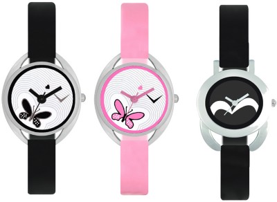 CM Girls Watch Combo With Fancy Look And Designer Dial Latest Collection VAL006 Watch  - For Girls   Watches  (CM)