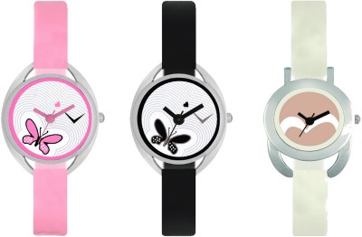 CM Girls Watch Combo With Fancy Look And Designer Dial Latest Collection VAL091 Watch  - For Girls   Watches  (CM)