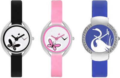 CM Girls Watch Combo With Fancy Look And Designer Dial Latest Collection VAL093 Watch  - For Girls   Watches  (CM)