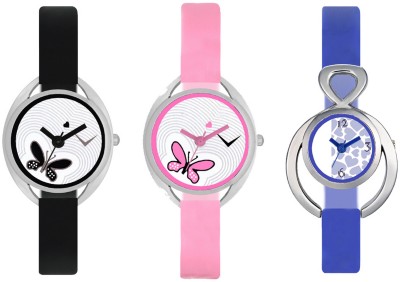 CM Girls Watch Combo With Fancy Look And Designer Dial Latest Collection VAL083 Watch  - For Girls   Watches  (CM)