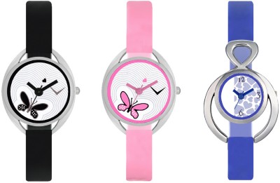 CM Girls Watch Combo With Fancy Look And Designer Dial Latest Collection VAL002 Watch  - For Girls   Watches  (CM)