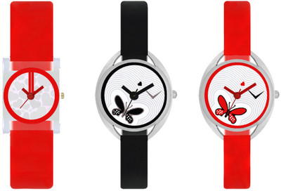 View CM Girls Watch Combo With Fancy Look And Designer Dial Latest Collection VAL104 Watch  - For Girls Wrist Watches Price Online(CM)