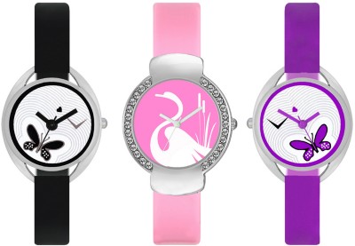 CM Girls Watch Combo With Fancy Look And Designer Dial Latest Collection VAL070 Watch  - For Girls   Watches  (CM)