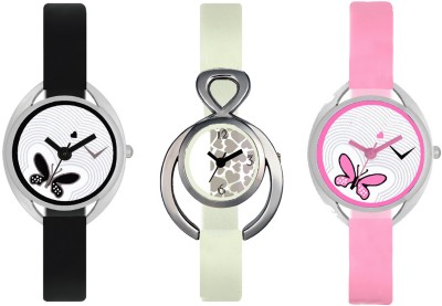 CM Girls Watch Combo With Fancy Look And Designer Dial Latest Collection VAL086 Watch  - For Girls   Watches  (CM)