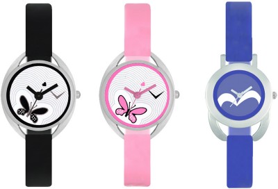 CM Girls Watch Combo With Fancy Look And Designer Dial Latest Collection VAL088 Watch  - For Girls   Watches  (CM)
