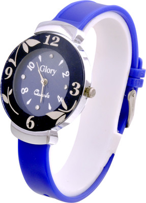 View Rj creation Glory D001 Blue Watch  - For Girls Wrist Watches Price Online(RJ Creation)