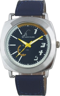 Jack Klein Blue Round Dial Strap Elegant Watch  - For Men   Watches  (Jack Klein)