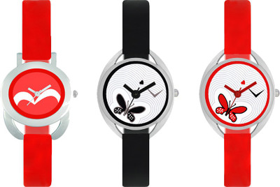 

SRK ENTERPRISE Girls Watch Combo With Fancy Look And Designer Dial Latest Collection 114 Watch - For Women