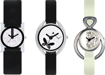 View SRK ENTERPRISE Girls Watch Combo With Fancy Look And Designer Dial Latest Collection 036 Watch  - For Women Wrist Watches Price Online(SRK ENTERPRISE)