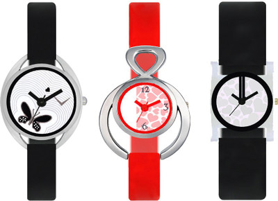 View SRK ENTERPRISE Girls Watch Combo With Fancy Look And Designer Dial Latest Collection 035 Watch  - For Women Wrist Watches Price Online(SRK ENTERPRISE)
