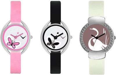 CM Girls Watch Combo With Fancy Look And Designer Dial Latest Collection VAL096 Watch  - For Girls   Watches  (CM)