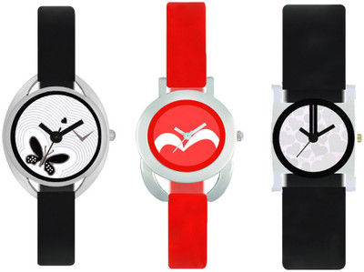 View CM Girls Watch Combo With Fancy Look And Designer Dial Latest Collection VAL040 Watch  - For Girls Wrist Watches Price Online(CM)