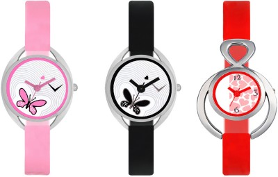 CM Girls Watch Combo With Fancy Look And Designer Dial Latest Collection VAL004 Watch  - For Girls   Watches  (CM)