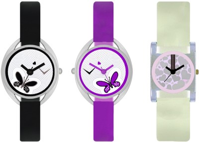 CM Girls Watch Combo With Fancy Look And Designer Dial Latest Collection VAL057 Watch  - For Girls   Watches  (CM)