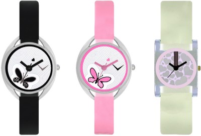 CM Girls Watch Combo With Fancy Look And Designer Dial Latest Collection VAL081 Watch  - For Girls   Watches  (CM)
