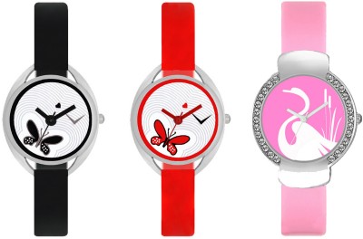 CM Girls Watch Combo With Fancy Look And Designer Dial Latest Collection VAL118 Watch  - For Girls   Watches  (CM)