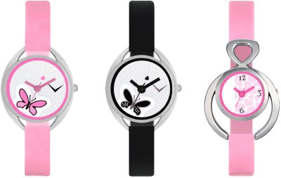 CM Girls Watch Combo With Fancy Look And Designer Dial Latest Collection VAL003 Watch  - For Girls   Watches  (CM)